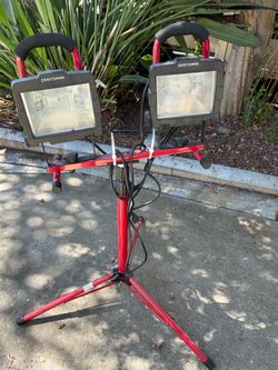 Sears Craftsmen Halogen work light
