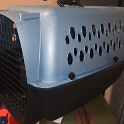 24 In Pet Carrier Blue New