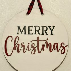 Merry Christmas Sign 