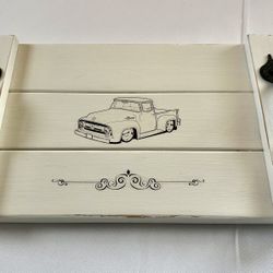 Small Decorative Wood Serving Tray