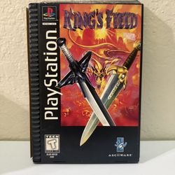 PS1 Playstation 1 King’s Field Long Box