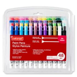 Craft Smart 48 Piece Paint Pen Value Pack Set 