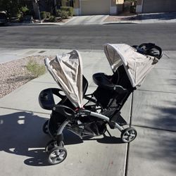 Baby Trend Sit N Stand Double Stroller 