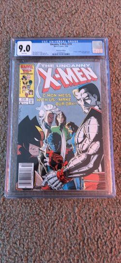 Uncanny X-Men #210 CGC 9.0 Marvel Comics
