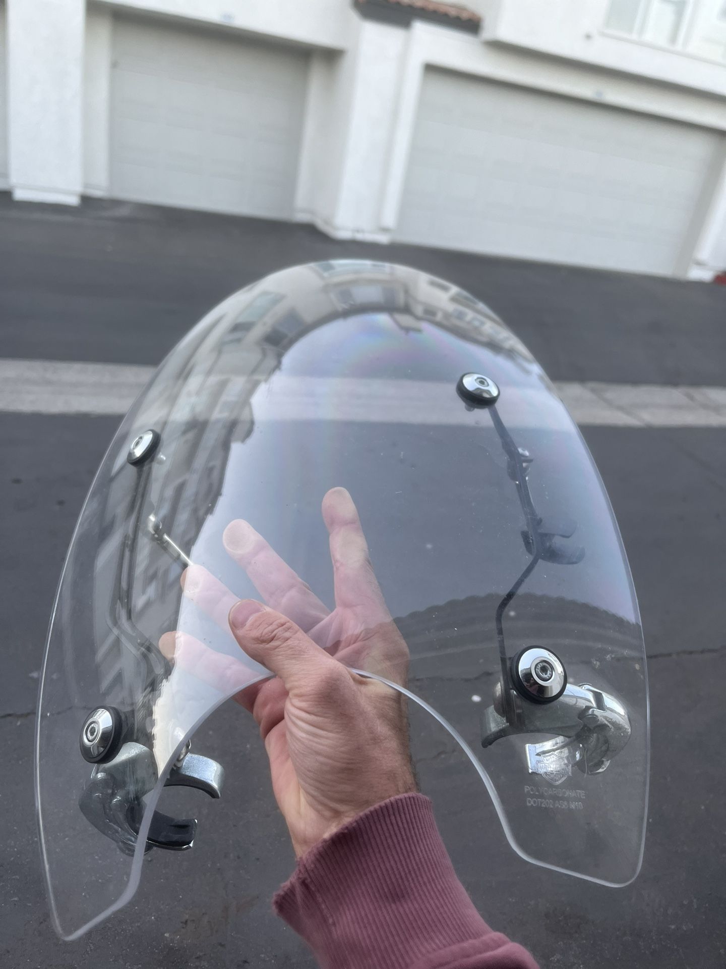 Harley Clip On Windshield