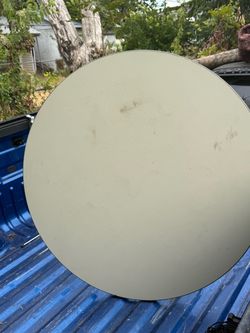 Round White Table Top