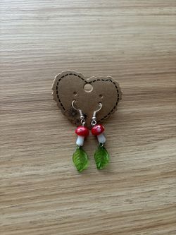 Mushroom Earrings 