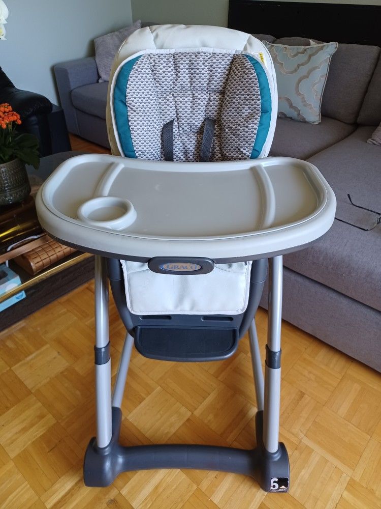 Graco Blossom 6 in 1 Convertible Baby Toddler High Chair