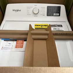 New Whirlpool Washer