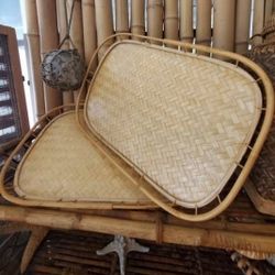 Bamboo Wicker Trays