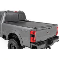Rough Country (contact info removed)1 Retractable Bed Cover | 6'10" Bed | Ford F-250/F-350 Super Duty (17-25)