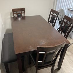 Wooden Dining Table 