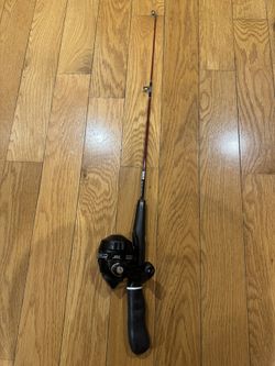 Zebco light action fishing rod / can be used for a travel rod, ice fishing rod or kids fishing pole