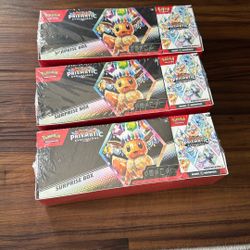 Prismatic evolutions surprise box Sealed 