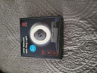 UHD Webcam Ring Camera. Great For Youtubing!!