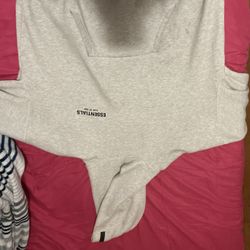 Essentials light Oatmeal Hoodie