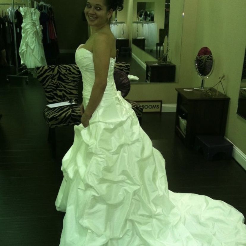 Rhinestone Corset Wedding Dress