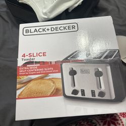 Black & Decker 4 Slice Toaster