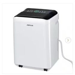 Edendirect 50 pt. 4,500 sq. ft. Dehumidifier in White with Drain Hose and Bucket, Auto Defrost, Low Noise, Dehumidify Efficiently