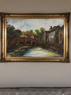 Pretty hand painted picture