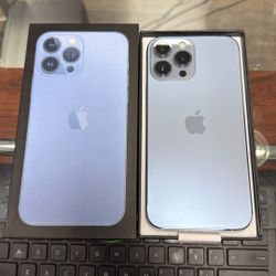 Unlocked iPhone 13 Pro Max 256GB Blue Great Shape (like New)