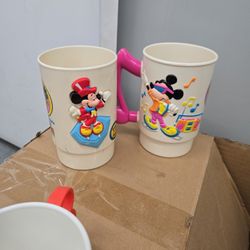 Plastic Disney Cups