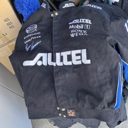 vintage Alltel NASCAR racing jacket  $25