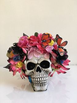 Dia De Los Muertos Floral Crown / Day Of The Dead Floral Headpiece