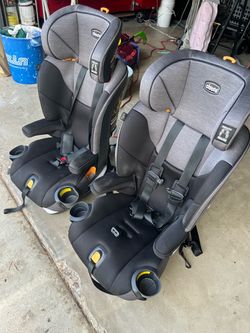 Chicco Myfit harness + booster carseat