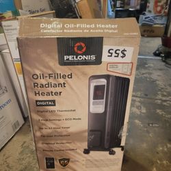 $55🌹🌹digital Oil-filled ✅️ Heater Calefactor Radiante De Aceite Digital