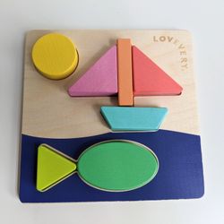 Lovevery Double-Sided Sunny Day Puzzle