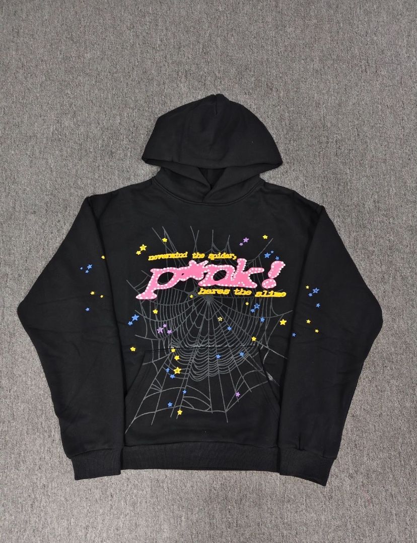 SP5DER HOODIE (BLACK)