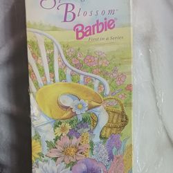 Spring Blossom Barbie & Limited Edition 2001 "THE STERLING SILVER ROSE" Bob Mackie Barbie Designed ForAvon