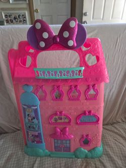 MINNIE MOUSE BOW-TEL HOTEL PLAYHOUSE- DOES NOT COME WITH ACCESSORIES