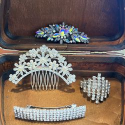 Hair Clip Pin Lot Accessories  4 pieces 