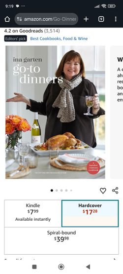 Ina Garten Go To Dinners