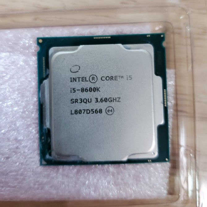 Intel Core I5-8600K 6-Core 3.6GHz CPU