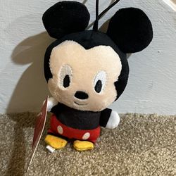Hallmark Small Stars Disney Mickey Mouse Plush Christmas Ornament! NWT!