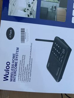 Wireless Home Intercom System