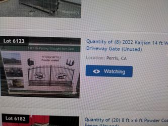 Beautiful Wrought Iron Gate Price Dropped 1,800