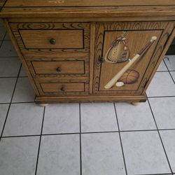 Small Wooden Cabinet