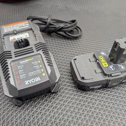 Ryobi 18V Battery & Charger