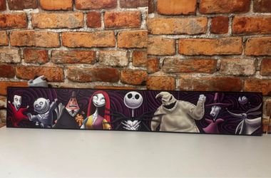 Nightmare Before Christmas Sign