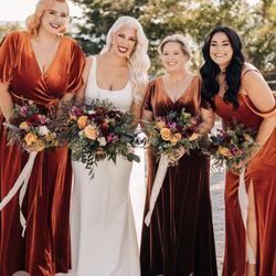 bridesmaid  dress all size 