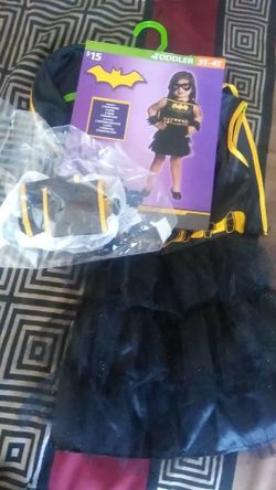 Batgirl costume 3t-4t