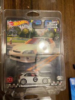 🔥Hot Wheels Premium Boulevard '99 Honda Civic Type R