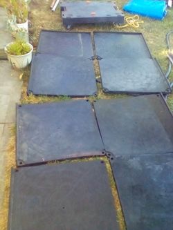 Fiberbuilt Rubber Mats (8ft by 4ft)