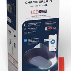 Chamberlain B4613T 1 1/4HP LED Smart Garage Door Opener - Black
