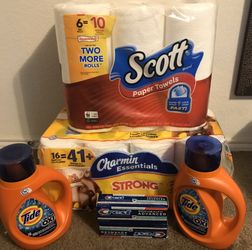Household bundle / Detergente papel