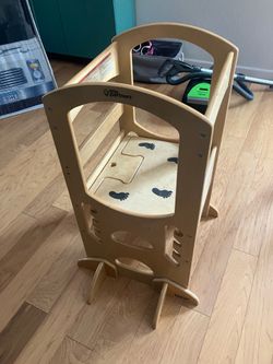 Adjustable learning tower